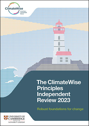 Download the ClimateWise Principles Independent Review for 2023