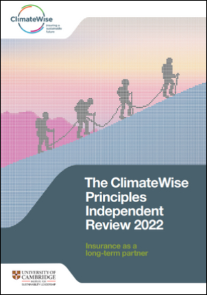  The ClimateWise Principles Independent Review for 2022 download