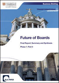 Download The Future of Boards Final Report: Summary an Synthesis, Phase 1, Part 4.