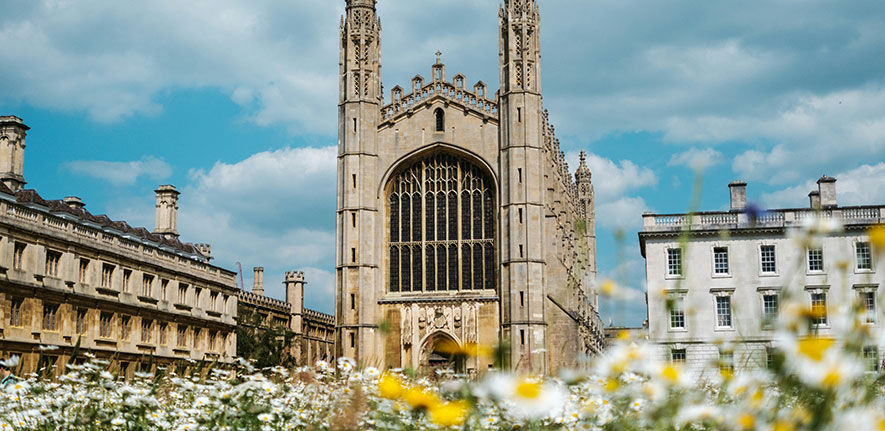 Kings college chapel meadow