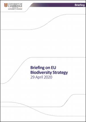 Briefing on EU biodiversity strategy