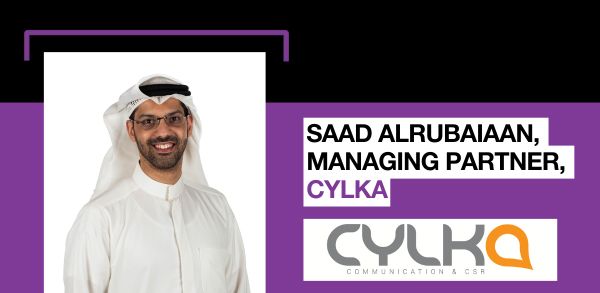 Saad and his CYLKA logo combined on a Canopy background.