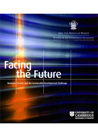 This publication marks the 10th Anniversary of HRH The Prince of Wales’s
Business & the Environment Programme and seeks to engage the world of
business in a reflective, challenging conversation about its pivotal role in shaping humanity’s future. Cambri