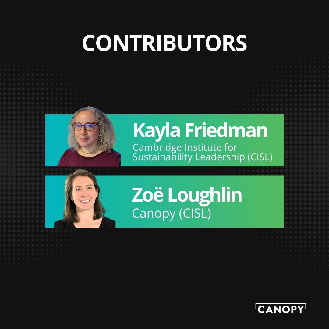Contributors to CISL Canopy's event on inclusivity leadership for startups
