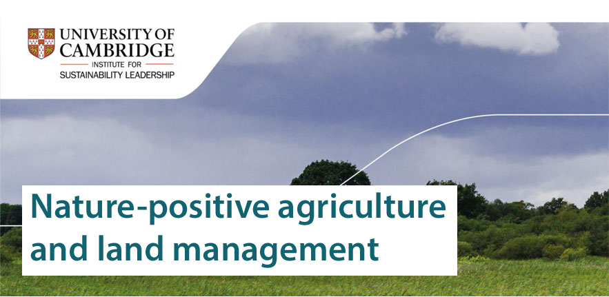 nature-positive agriculture and land management