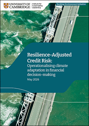 Resilience-Adjusted Credit Risk cover