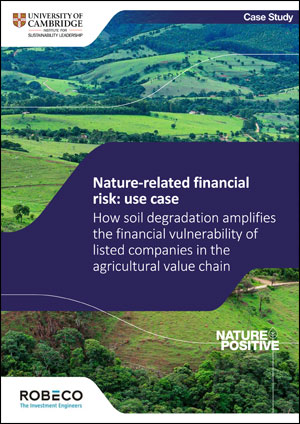 Nature related financial risk: use case