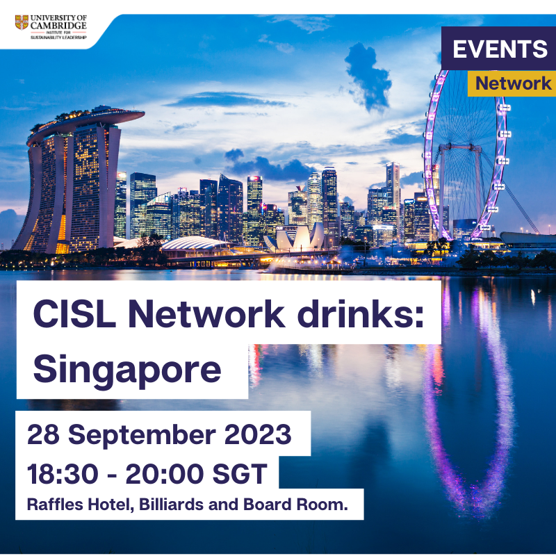 Singapore event poster