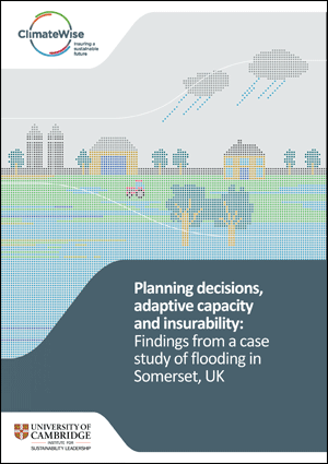 Planning decisions, adaptive capacity and insurability