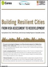 Building Resilient Cities F