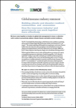Global Insurer Statement