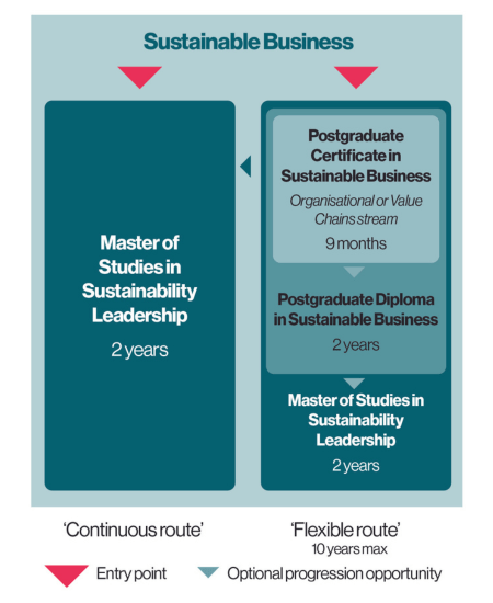 Postgraduate programmes study pathways