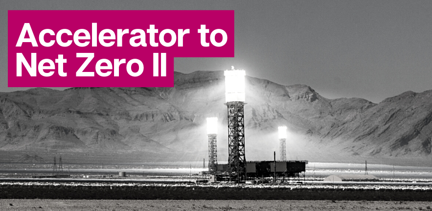 Accelerator to Net Zero II Accelerator to Net Zero II