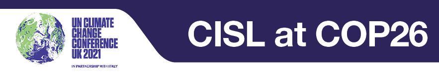 CISL at COP26 CISL at COP26
