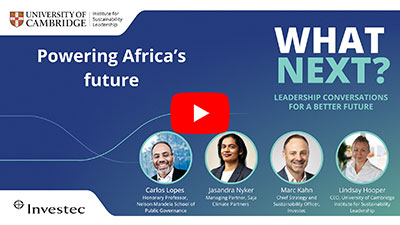 Powering Africa’s Future with Carlos Lopes & Jasandra Nyker