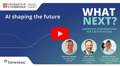 AI Shaping the Future with Dominic Vergine