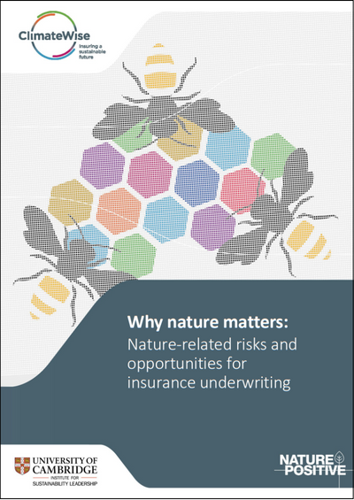 Why nature matters cover Why nature matters cover