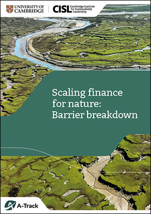 Scaling Finance for Nature: Barrier Breakdown cover Scaling Finance for Nature: Barrier Breakdown cover