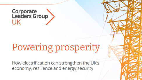New modelling: electrification key to UK economy & security
