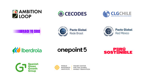 Ibero-American Business Network for Green Growth members logos