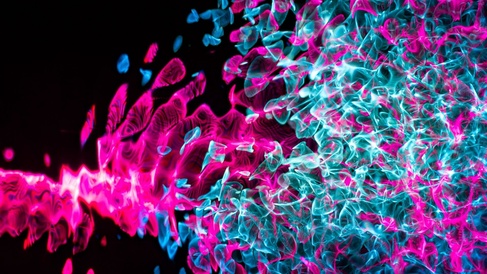 Random burst of colours