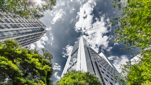 A tall building