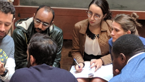 CISL Network members in workshop