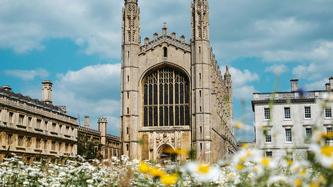 Kings college chapel meadow