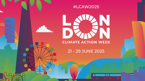 London Climate Action Week 2025 graphic