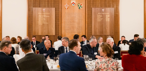 Formal Dinner at Wolfson College 