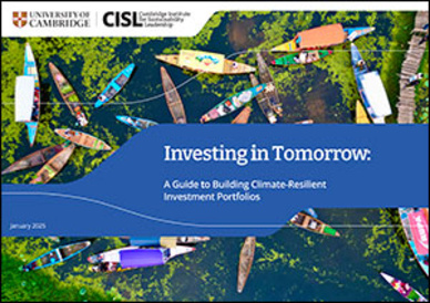 Investing in tomorrow
