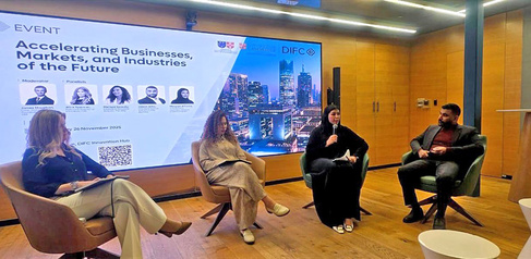 Panel discussion in Dubai