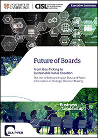  The use of relevant impact data and wider information in strategic decision-making, Executive Summary