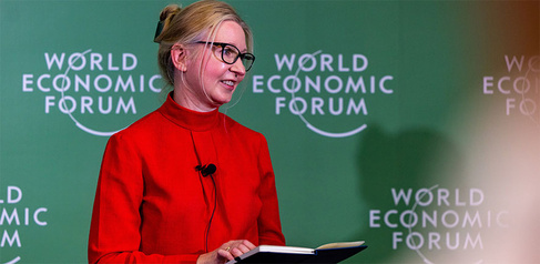 CISL CEO Lindsay Hooper addresses the World Economic Forum in the People’s Republic of China