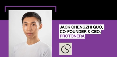 Jack and the Protonera Logo on a Canopy design welcoming new members to the Canopy Community