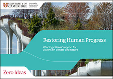 Restoring human progress cover