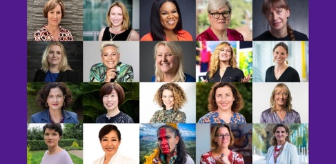 Collage of Reuters’ Trailblazing Women in Climate 2024. 
