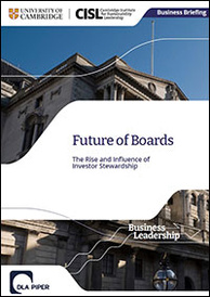  The Rise and Influence of Investor Stewardship, Business Briefing