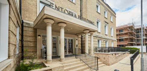 External view of Entopia Building. Image credit: SOLK Photography for ISG