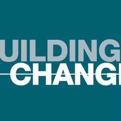 Building change logo
