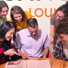 The Canopy Team reading the financial times 2026