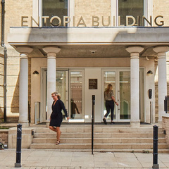 Entopia building entrance