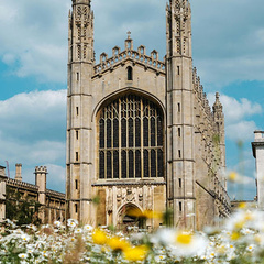 Kings college chapel meadow