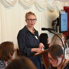 Lindsay Hooper speaking at House of Lords. Photo by Sharron Wallace