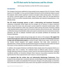 An ETS that works for businesses and the climate  CLG Europe Position on the EU ETS review proposal 