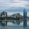 Waterfront in Baku, Azerbaijan