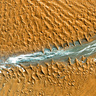 Desert and river