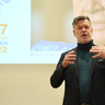 Richard Calland talking at COP 28 event