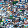 Rooftops of houses in Jodhpur, India