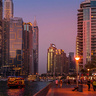 Dubai at sunset